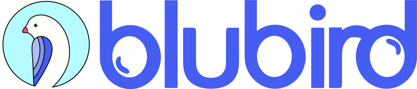 Blubird Horizontal Logo